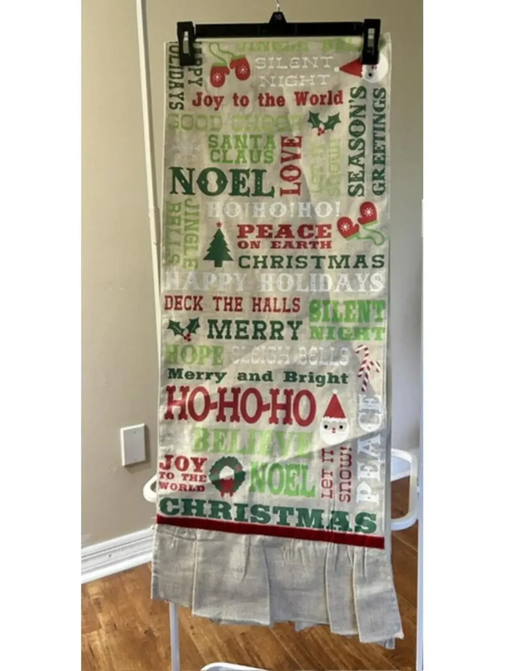 Christmas Holiday Themed Decorative Table Runner